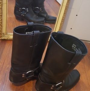Frye harness boots